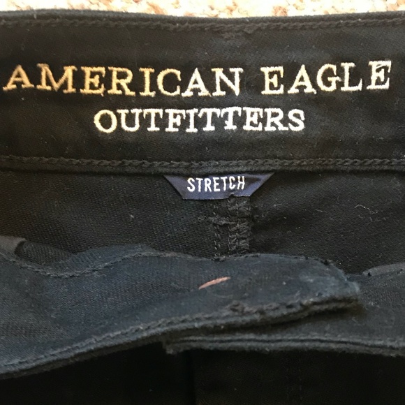 AE High Rise Distressed Jean Shorts - Picture 4 of 5